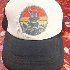 Trucker Hat with distressed patch